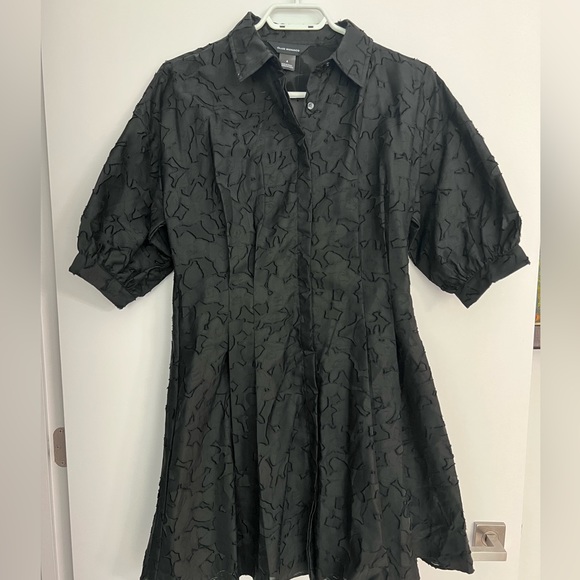 Brand new club Monaco Patterned black dress - Picture 4 of 6